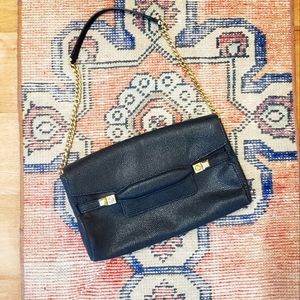 Henri Bendel Convertible Shoulder Clutch Handbag